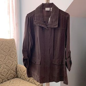 Chico’s Sandra Silk Jacket